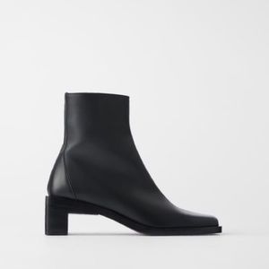 Genuine leather ankle boots NEW with tags